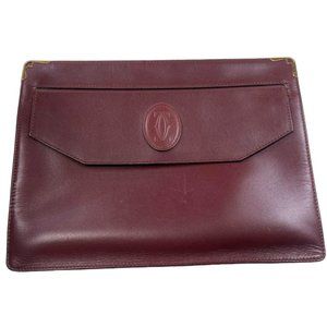 Cartier Leather Clutch